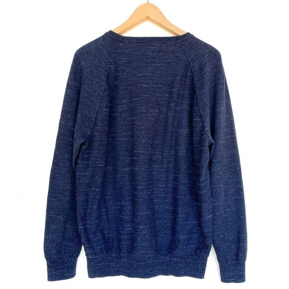 J.Crew Mens Crewneck Textured Cotton Sweater Size L - Picture 3 of 9